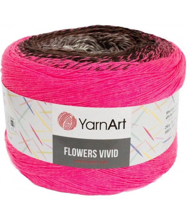  YarnArt Flowers Vivid