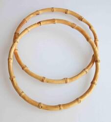 Gerçek bambu çanta sapı 15 CM 