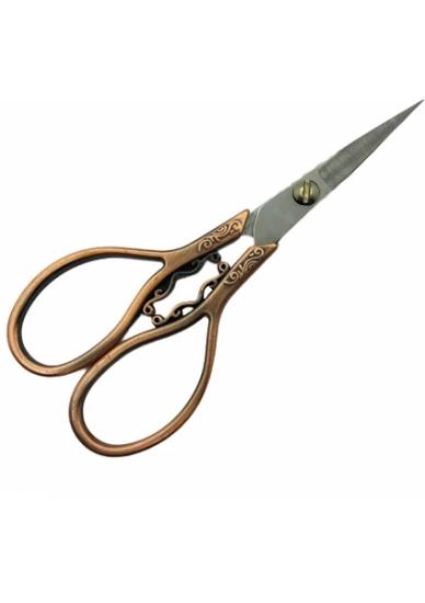 VİNTAGE BAKIR MAKAS 11 CM 