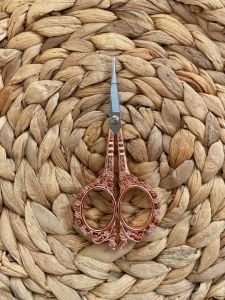 VİNTAGE BAKIR   MAKAS 11 CM 