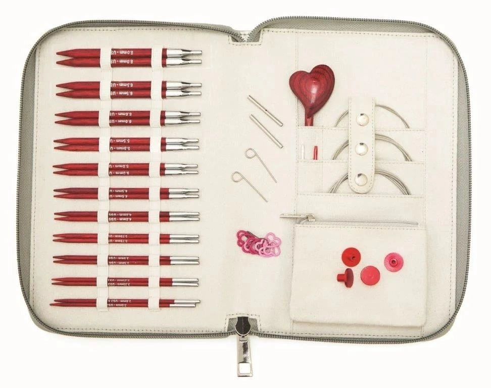 KNİTPRO AMORE DEĞİŞTİRİLEBİLİR MİSİNALI ŞİŞ SETİ (13CM)